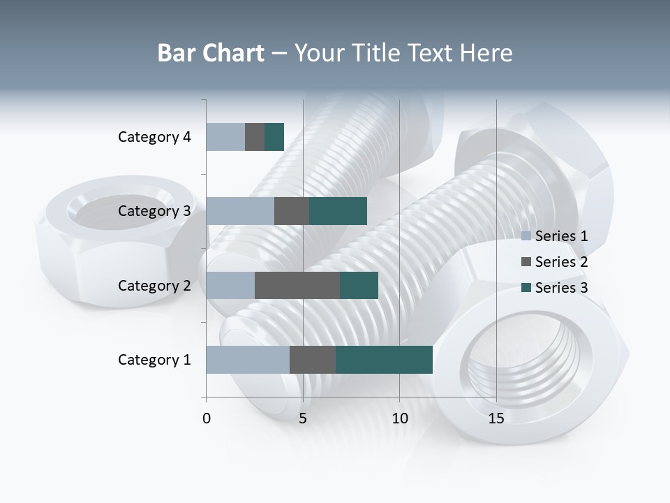 Nut Illustration Fasten PowerPoint Template