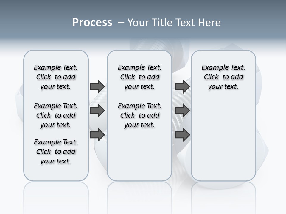 Nut Illustration Fasten PowerPoint Template