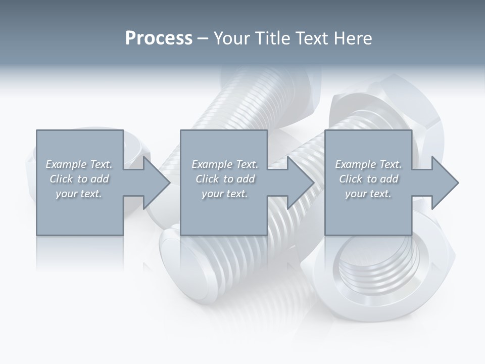 Nut Illustration Fasten PowerPoint Template