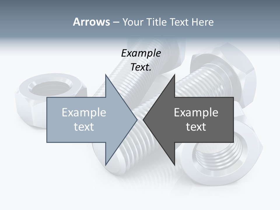 Nut Illustration Fasten PowerPoint Template