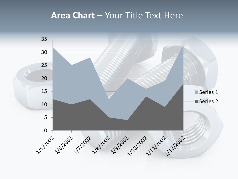 Nut Illustration Fasten PowerPoint Template