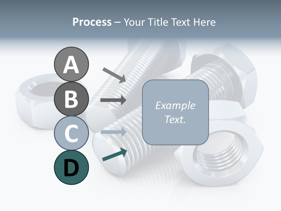 Nut Illustration Fasten PowerPoint Template