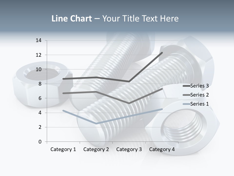 Nut Illustration Fasten PowerPoint Template