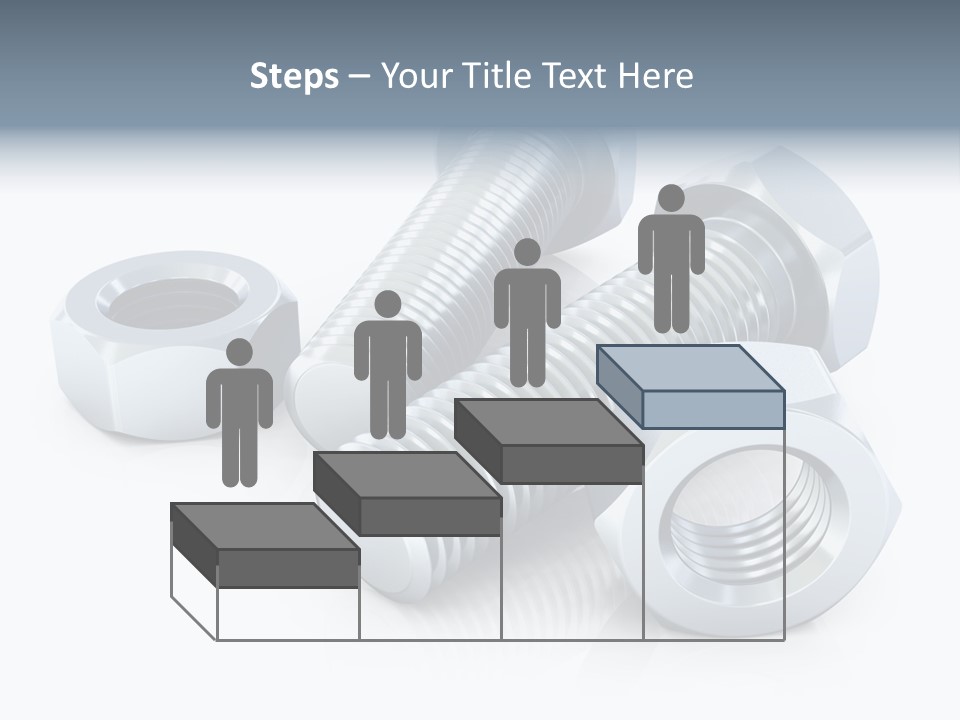 Nut Illustration Fasten PowerPoint Template