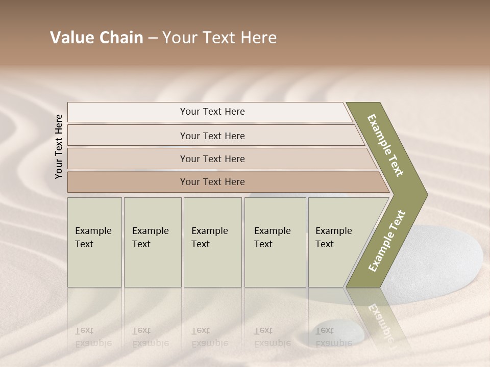 Concentration Relaxation Japanese Garden PowerPoint Template
