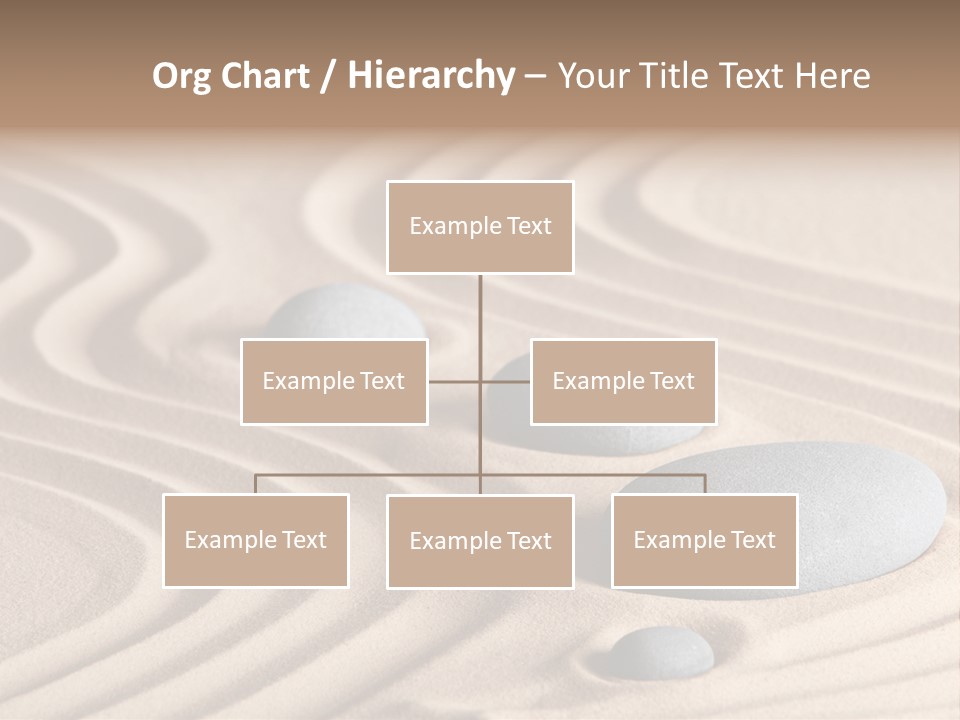 Concentration Relaxation Japanese Garden PowerPoint Template
