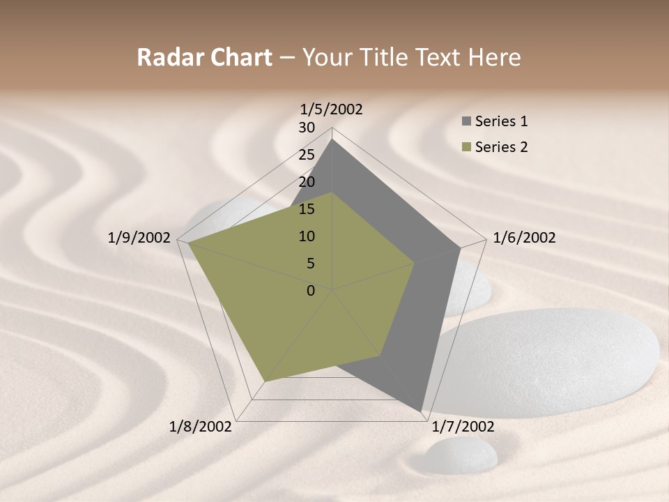 Concentration Relaxation Japanese Garden PowerPoint Template
