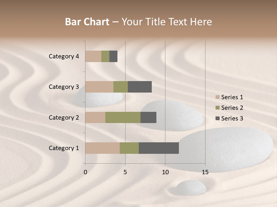 Concentration Relaxation Japanese Garden PowerPoint Template