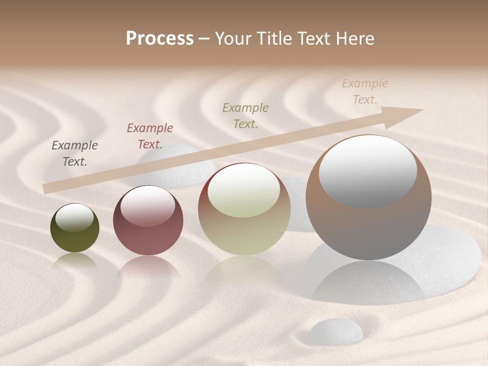 Concentration Relaxation Japanese Garden PowerPoint Template