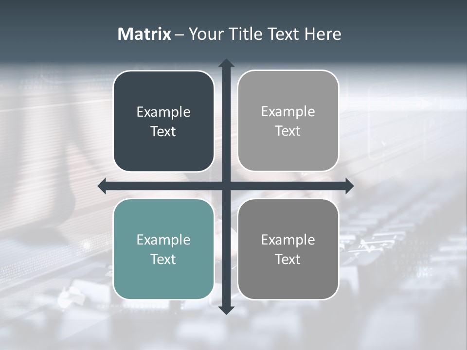 Effect Finger Input PowerPoint Template