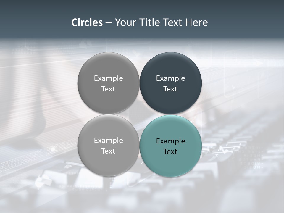 Effect Finger Input PowerPoint Template