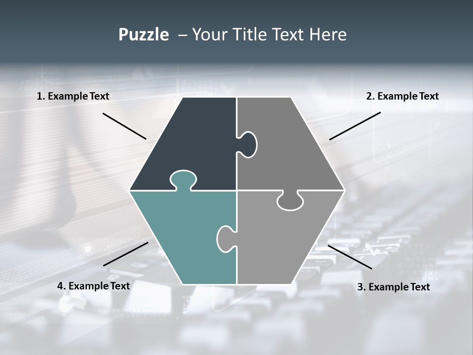 Effect Finger Input PowerPoint Template