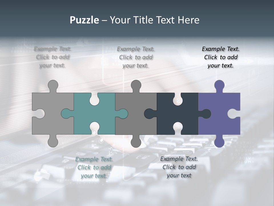 Effect Finger Input PowerPoint Template