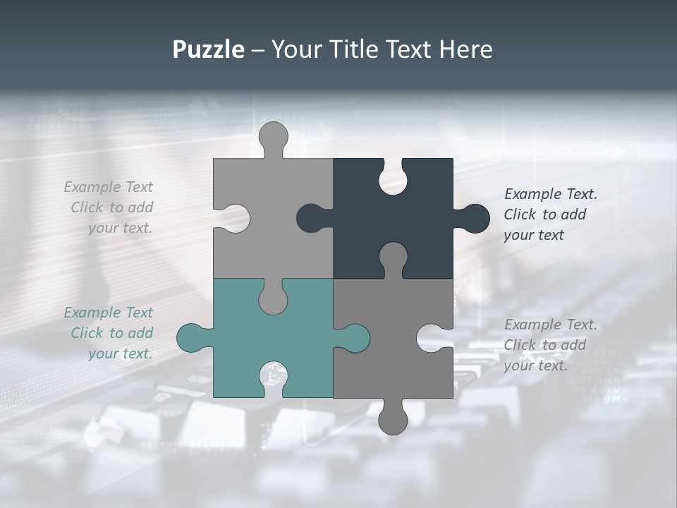 Effect Finger Input PowerPoint Template