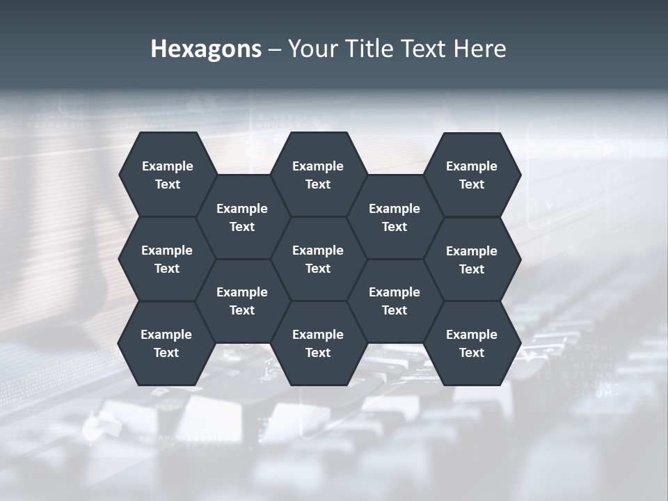 Effect Finger Input PowerPoint Template
