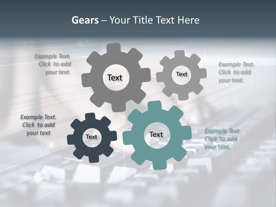 Effect Finger Input PowerPoint Template