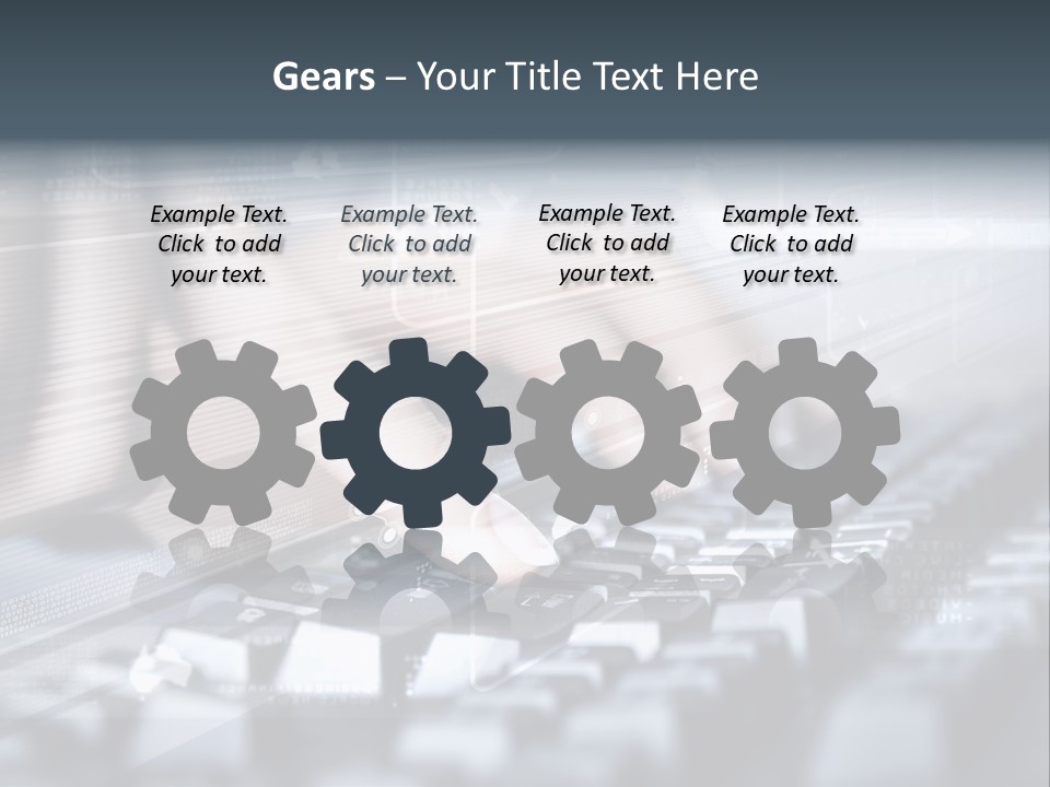 Effect Finger Input PowerPoint Template