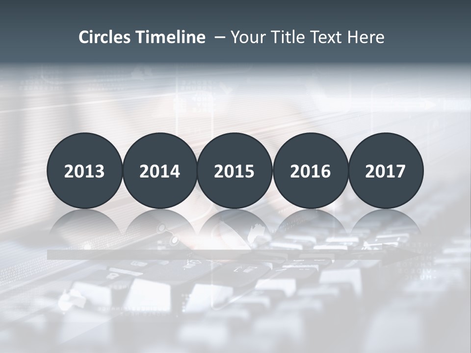 Effect Finger Input PowerPoint Template