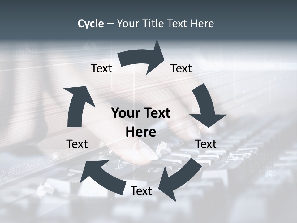 Effect Finger Input PowerPoint Template