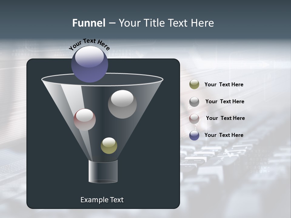 Effect Finger Input PowerPoint Template