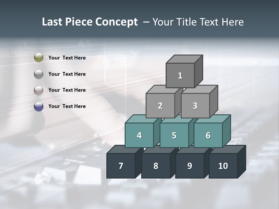 Effect Finger Input PowerPoint Template