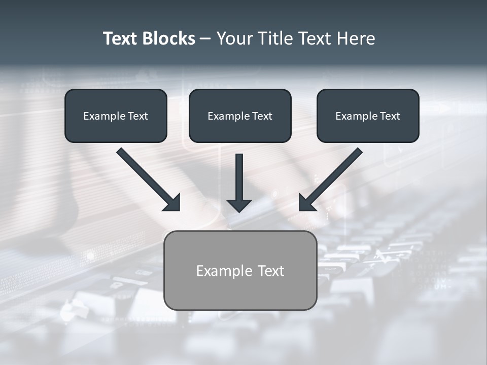 Effect Finger Input PowerPoint Template