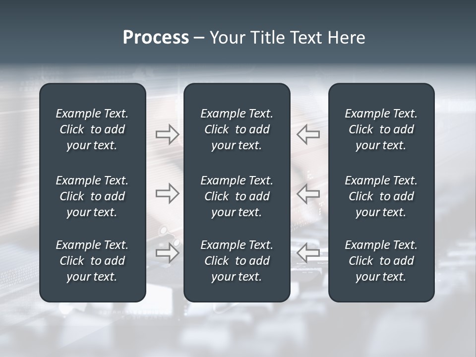 Effect Finger Input PowerPoint Template