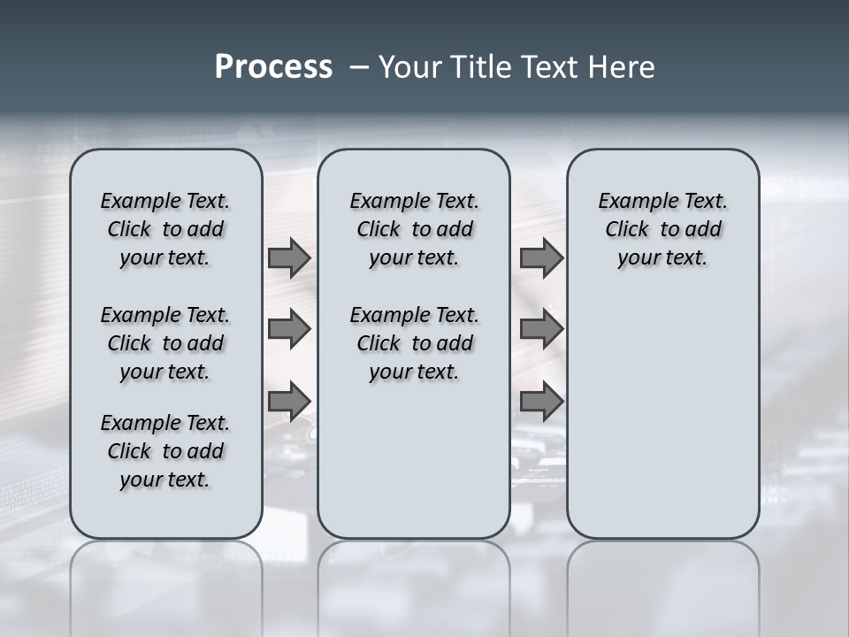 Effect Finger Input PowerPoint Template