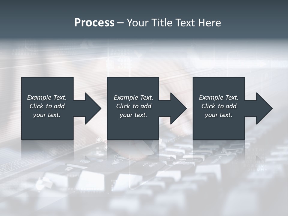 Effect Finger Input PowerPoint Template