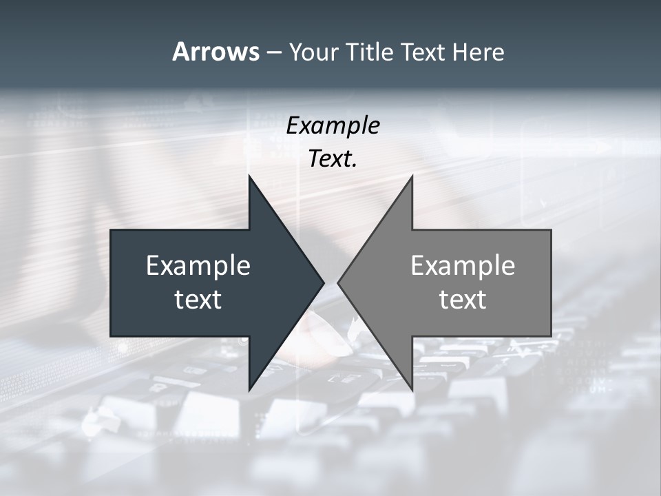 Effect Finger Input PowerPoint Template