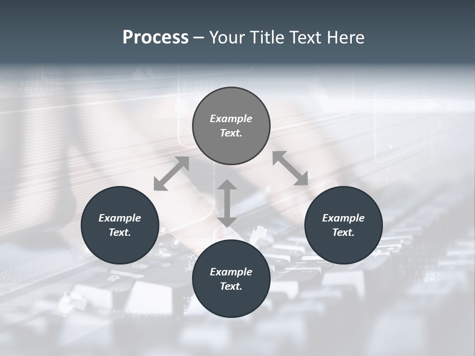 Effect Finger Input PowerPoint Template