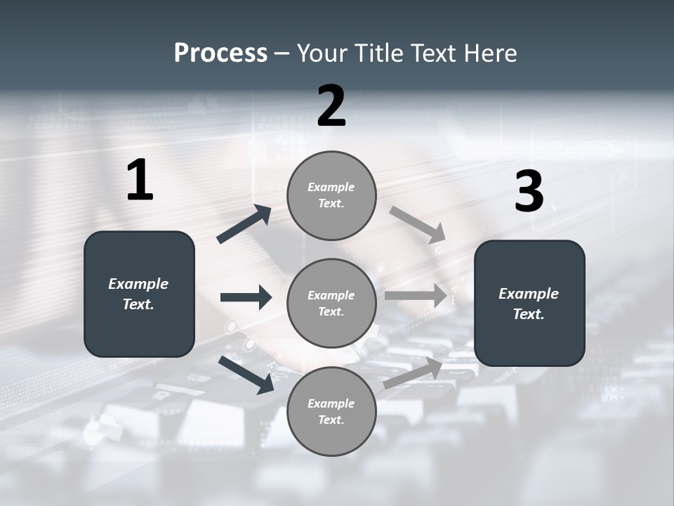Effect Finger Input PowerPoint Template