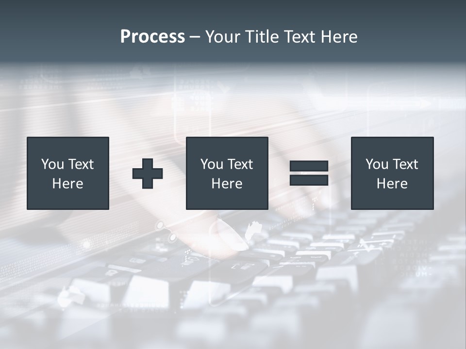 Effect Finger Input PowerPoint Template