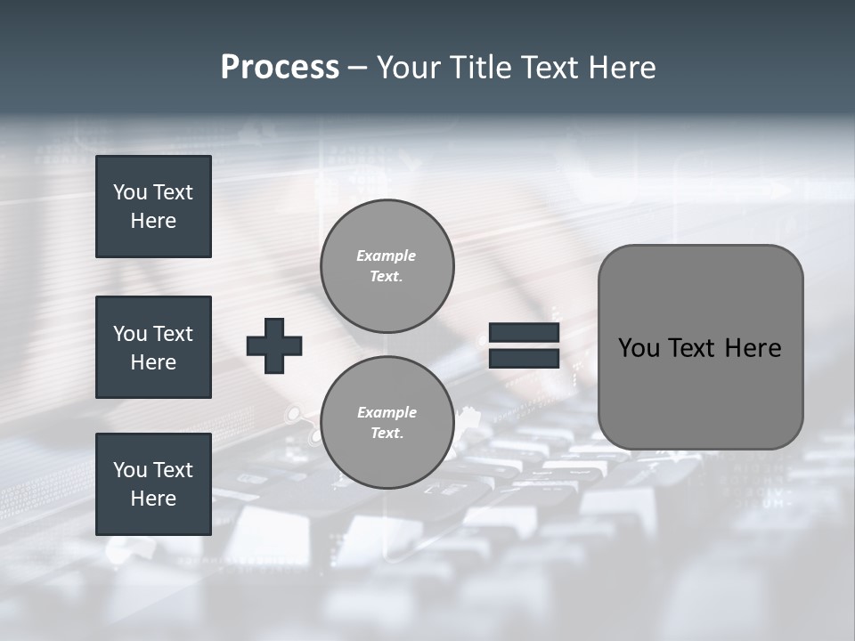 Effect Finger Input PowerPoint Template