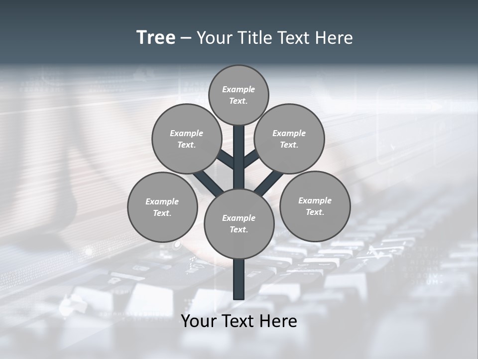 Effect Finger Input PowerPoint Template