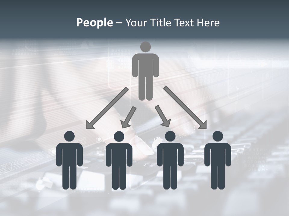 Effect Finger Input PowerPoint Template