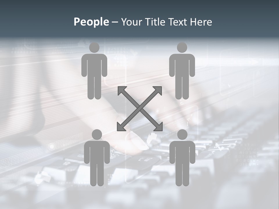 Effect Finger Input PowerPoint Template