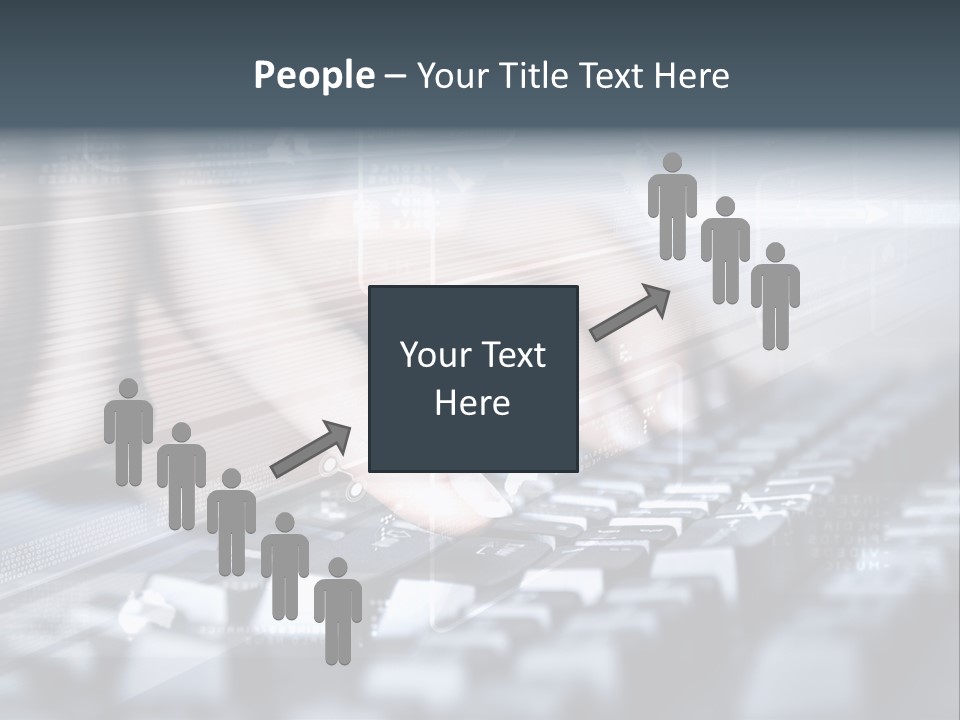 Effect Finger Input PowerPoint Template