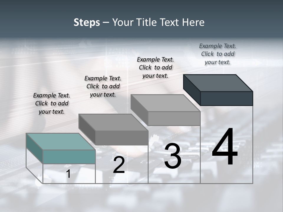 Effect Finger Input PowerPoint Template