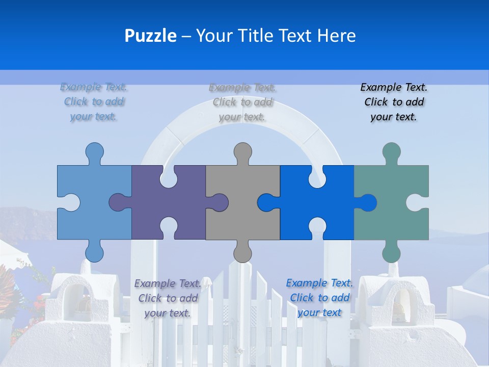 Aegean Architecture Europe PowerPoint Template