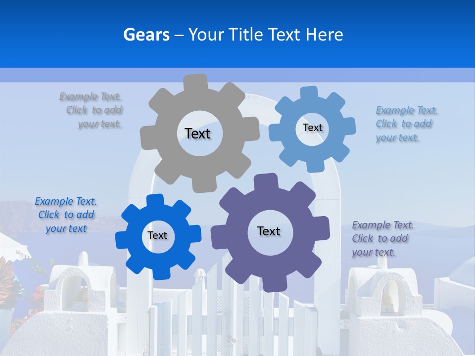 Aegean Architecture Europe PowerPoint Template