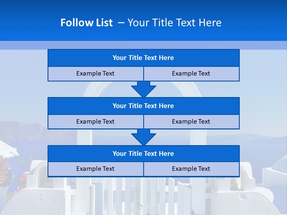 Aegean Architecture Europe PowerPoint Template