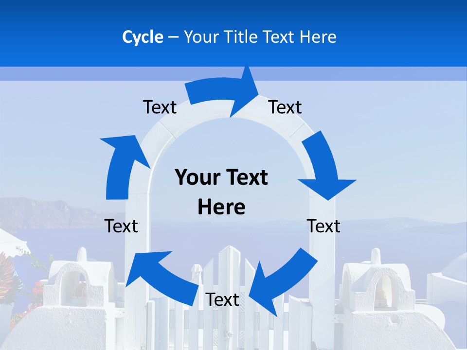 Aegean Architecture Europe PowerPoint Template
