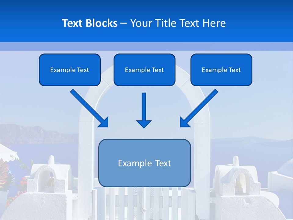 Aegean Architecture Europe PowerPoint Template