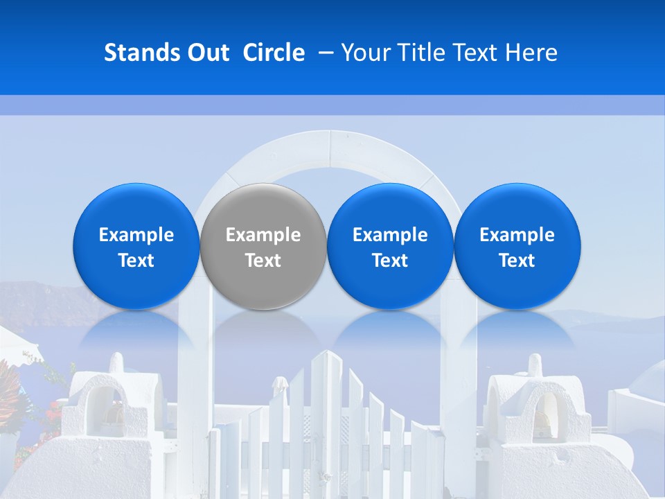 Aegean Architecture Europe PowerPoint Template