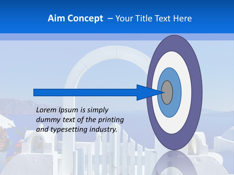 Aegean Architecture Europe PowerPoint Template