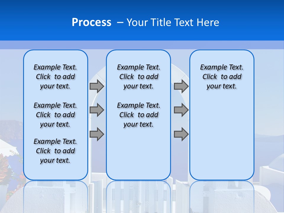 Aegean Architecture Europe PowerPoint Template