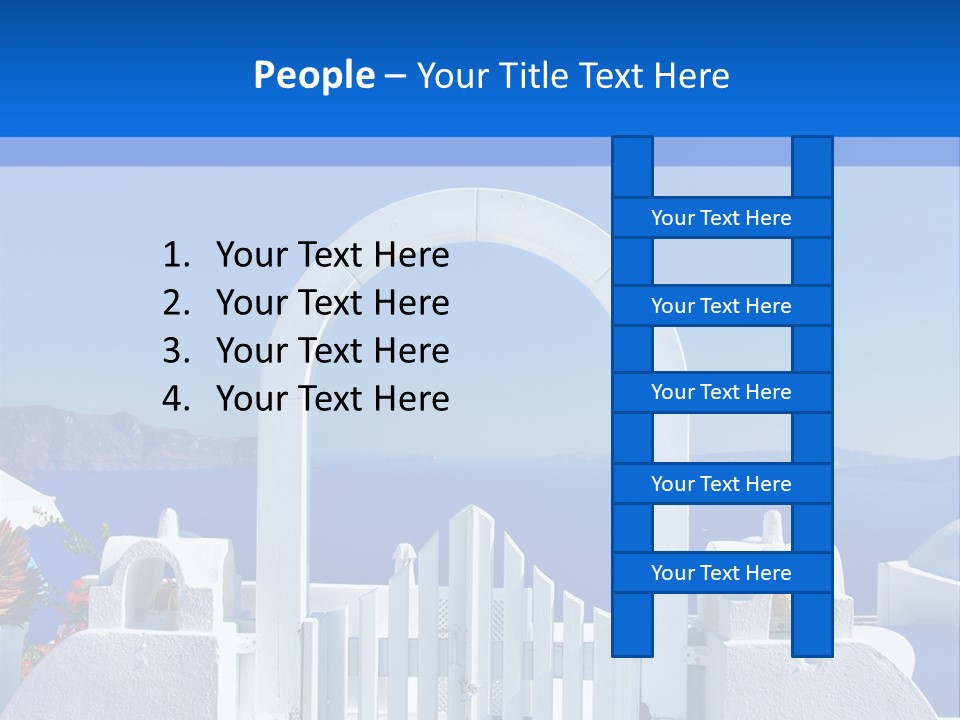 Aegean Architecture Europe PowerPoint Template