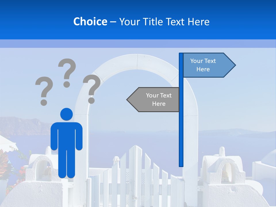 Aegean Architecture Europe PowerPoint Template