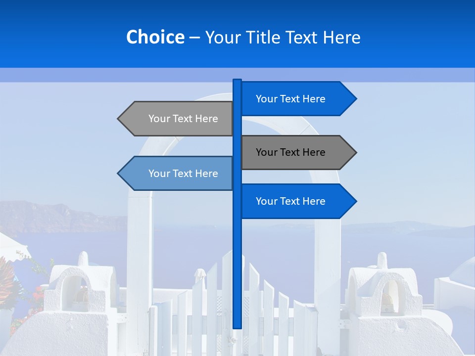 Aegean Architecture Europe PowerPoint Template